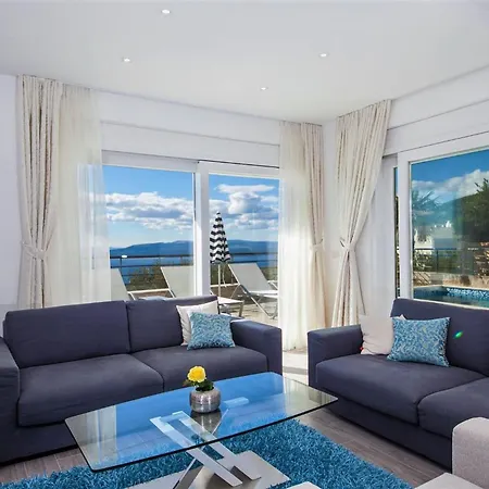 Blue With Pool And Sea View